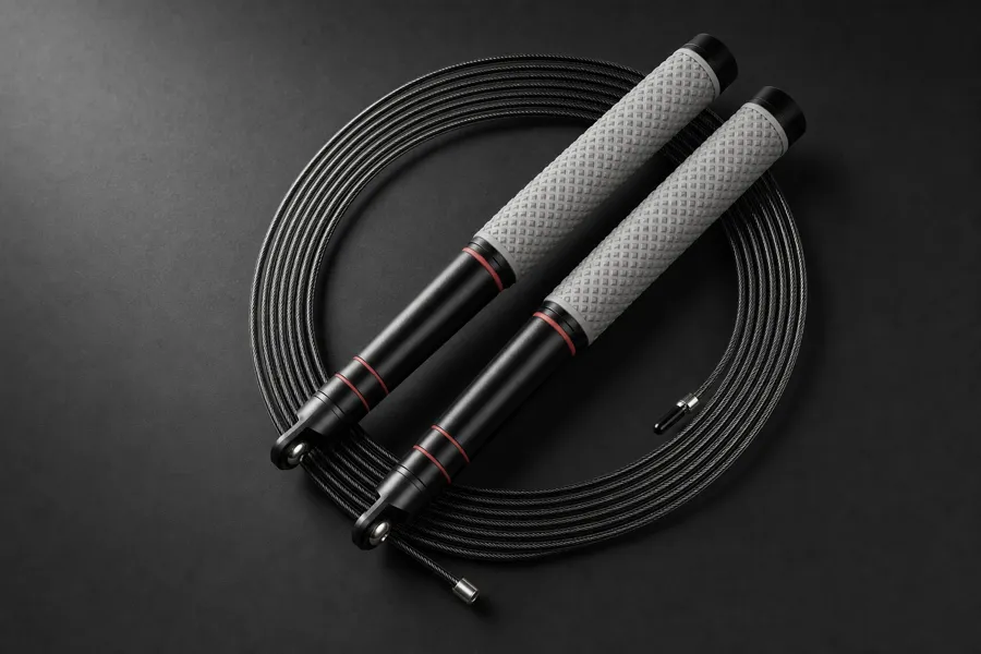 Ironpace weighted handle opened to show the removable internal weight insert